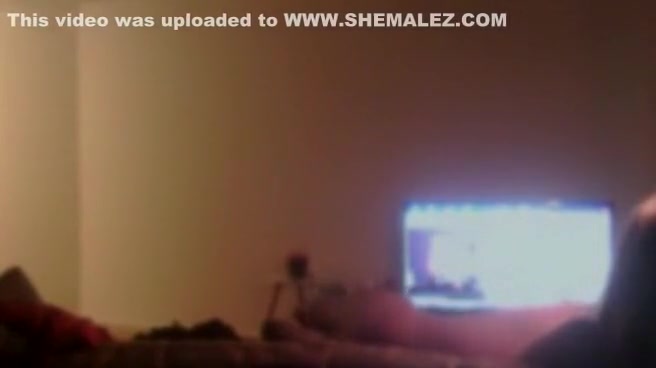 Roommate getting fucked by shemale on - he was virgin