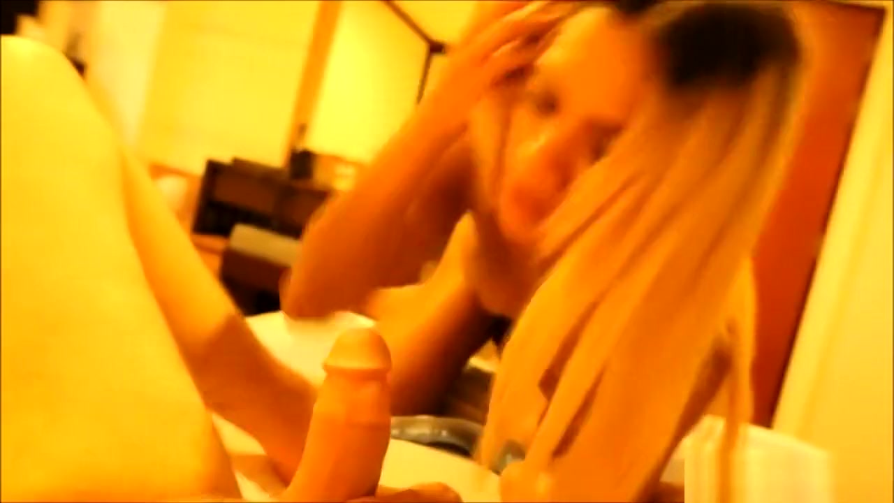 Fake tits ladyboy girlfriend blowjob and anal doggystyle