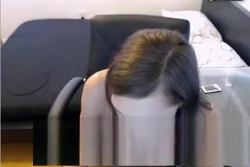 wild Skinny shemale consummate titties Playing With hairless weenie #2