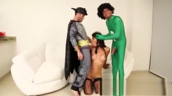 fine shemale Enjoys A pair Of Super cocks