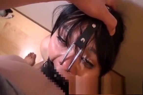 oriental Crossdresser bondman Gagging Deepthroat.