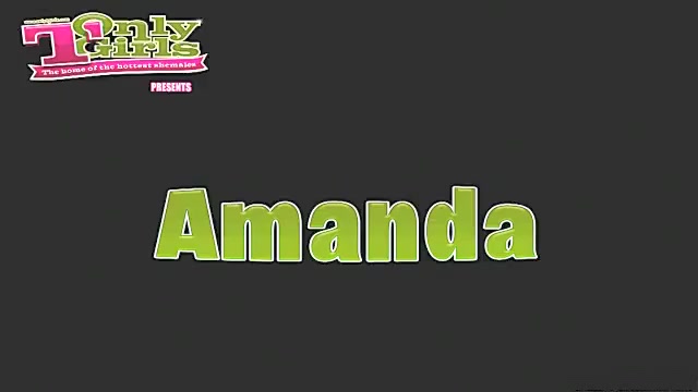 ladyboy Amanda stroking