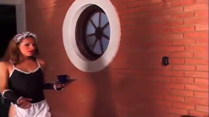nasty lady-man Maid enjoys sucking A Hard pecker And Taking It Up Tthowdys man arse