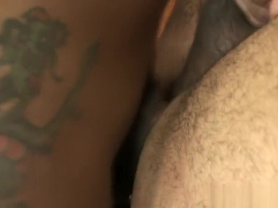 Busty Ebony Shemale Assfucking Male Lover