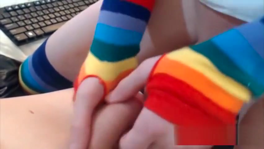 Cock Frottage On Webcam
