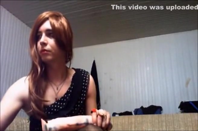 Vladasexytrans Showed Webcam Fuck Big Dildo