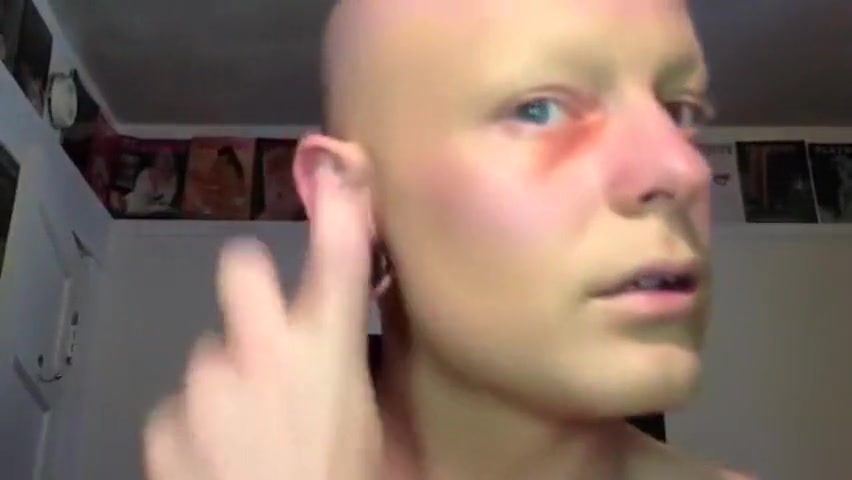 Drag queen transformation