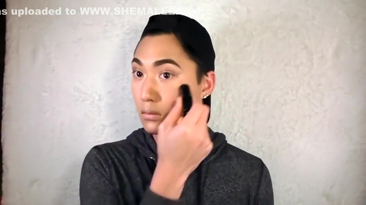 Asian crossdresser transformation
