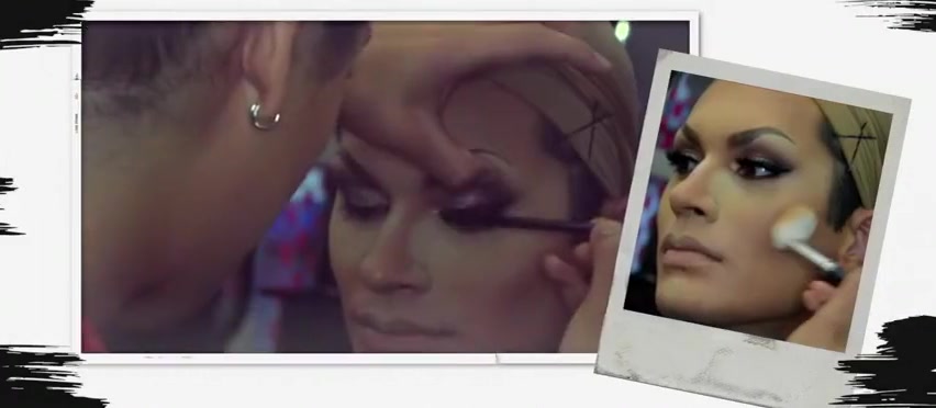 First time with a drag makeup