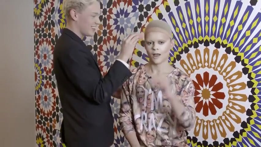 Transformed into a drag