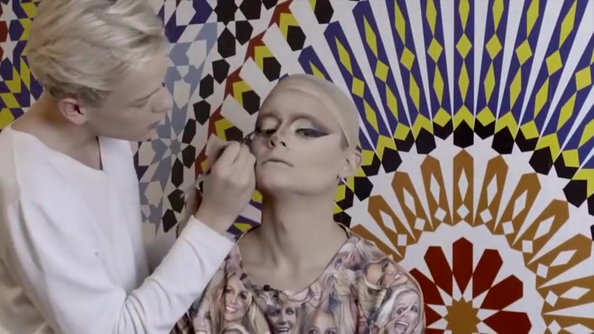 Transformed into a drag