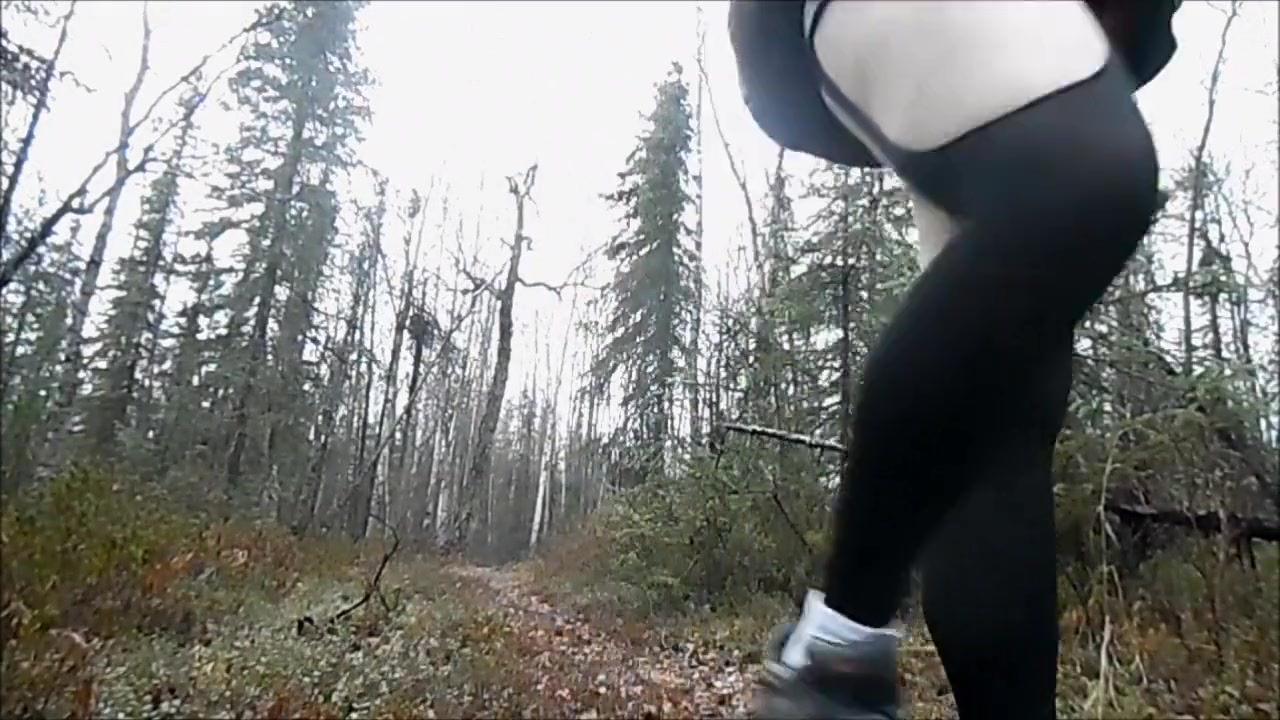 Crossdresser Hiking Horny