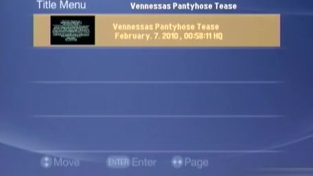amateur Vannessa In pantyhose Solo
