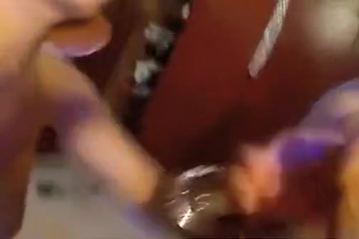 marvelous blonde sucking & wanking On cam