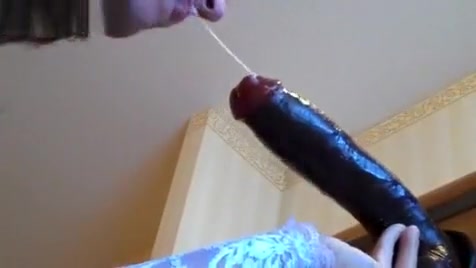 sleazy Crosscostumeer receives booty banging With humongous vibrators