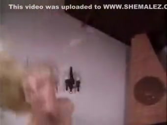 teenage lady-man pounds A guy