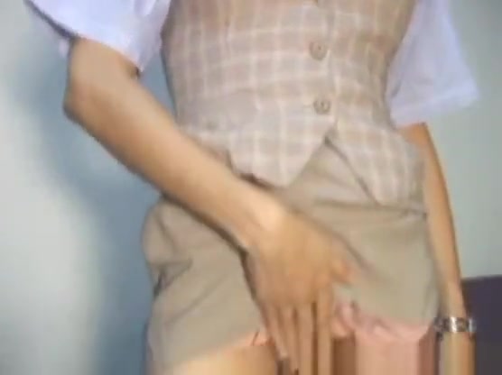 Thai Ladyboy Koko jerking off