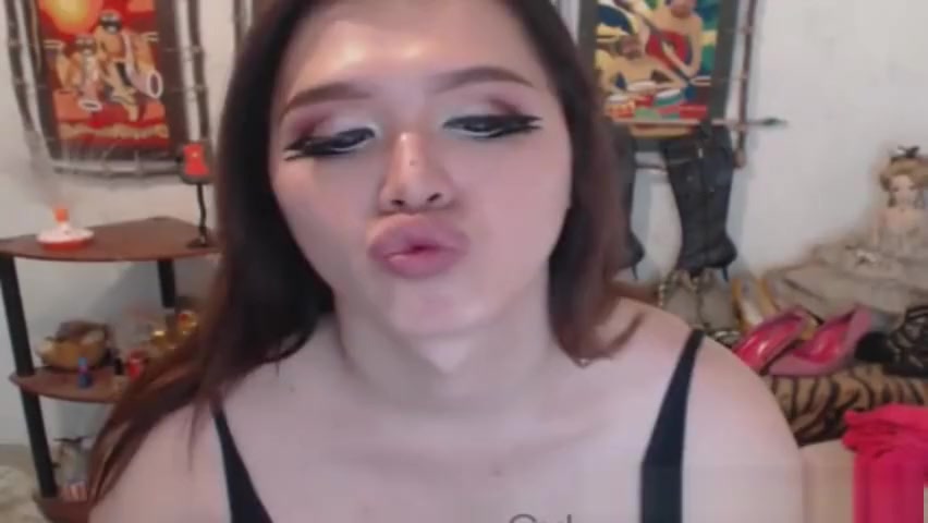 lustful ladyboy Jerking Her biggest 10-Pounder