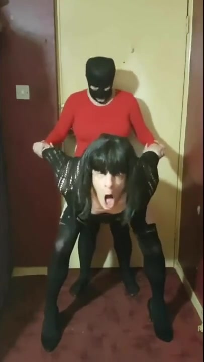 british crossdresser gets his ass a pegging taking ass to mouth twice