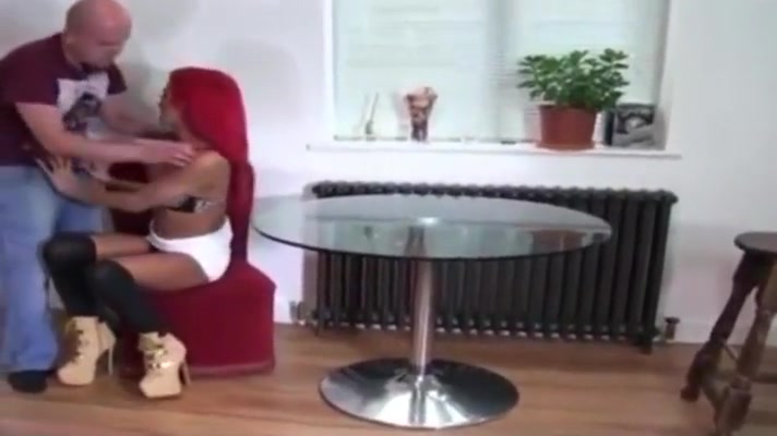 Sizzling pretty Redhead ladyman Mutual pounding Client #4