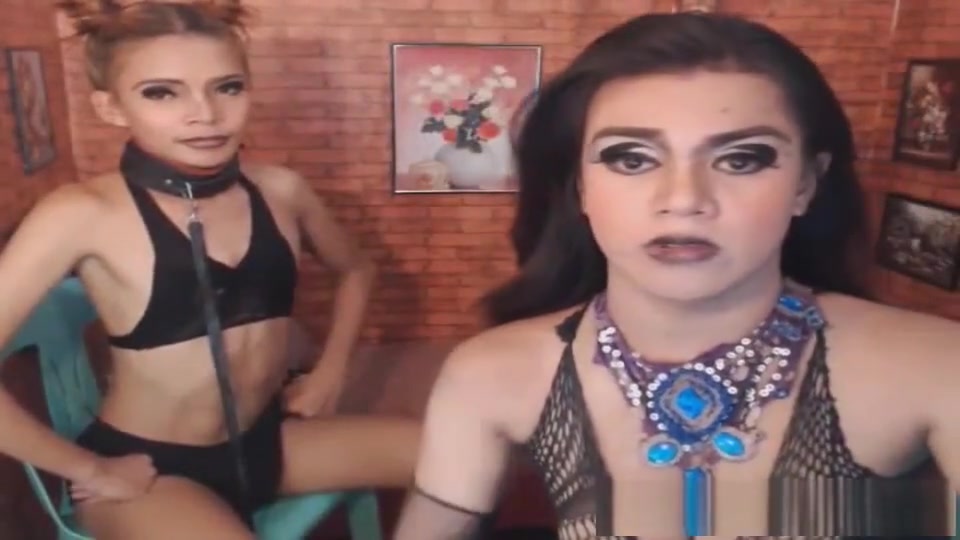Two Exotic Shermale nailing Hard Each Other