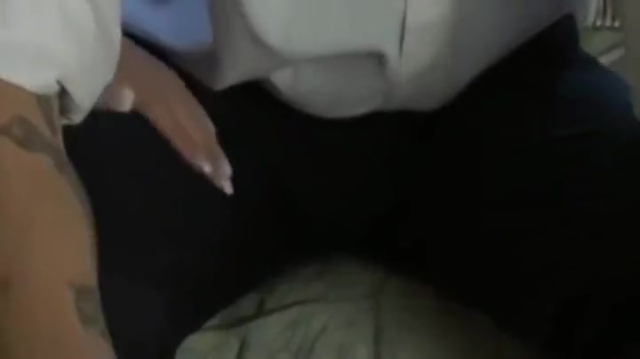 guy receives pounded By It shemale And A strap On Wearing slut