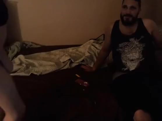 nice tranny With humongous breasts Sucks A dong On Base
