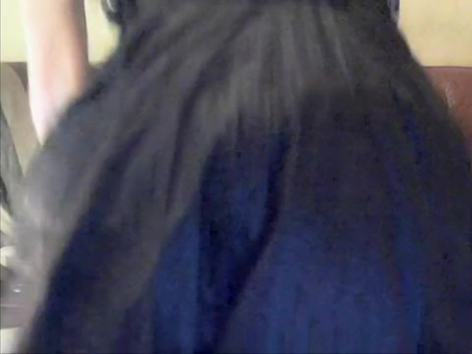 CD in satin skirt