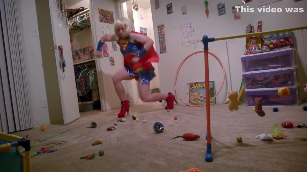 Supergirl Posing