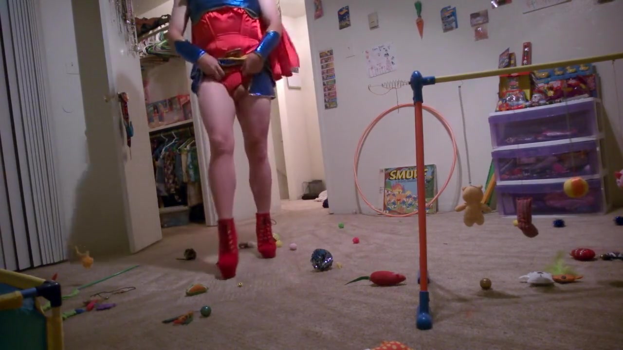 Supergirl Posing