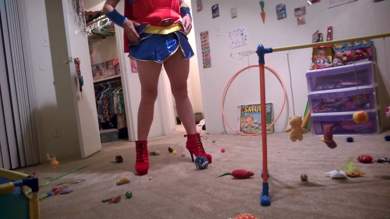 Supergirl Posing