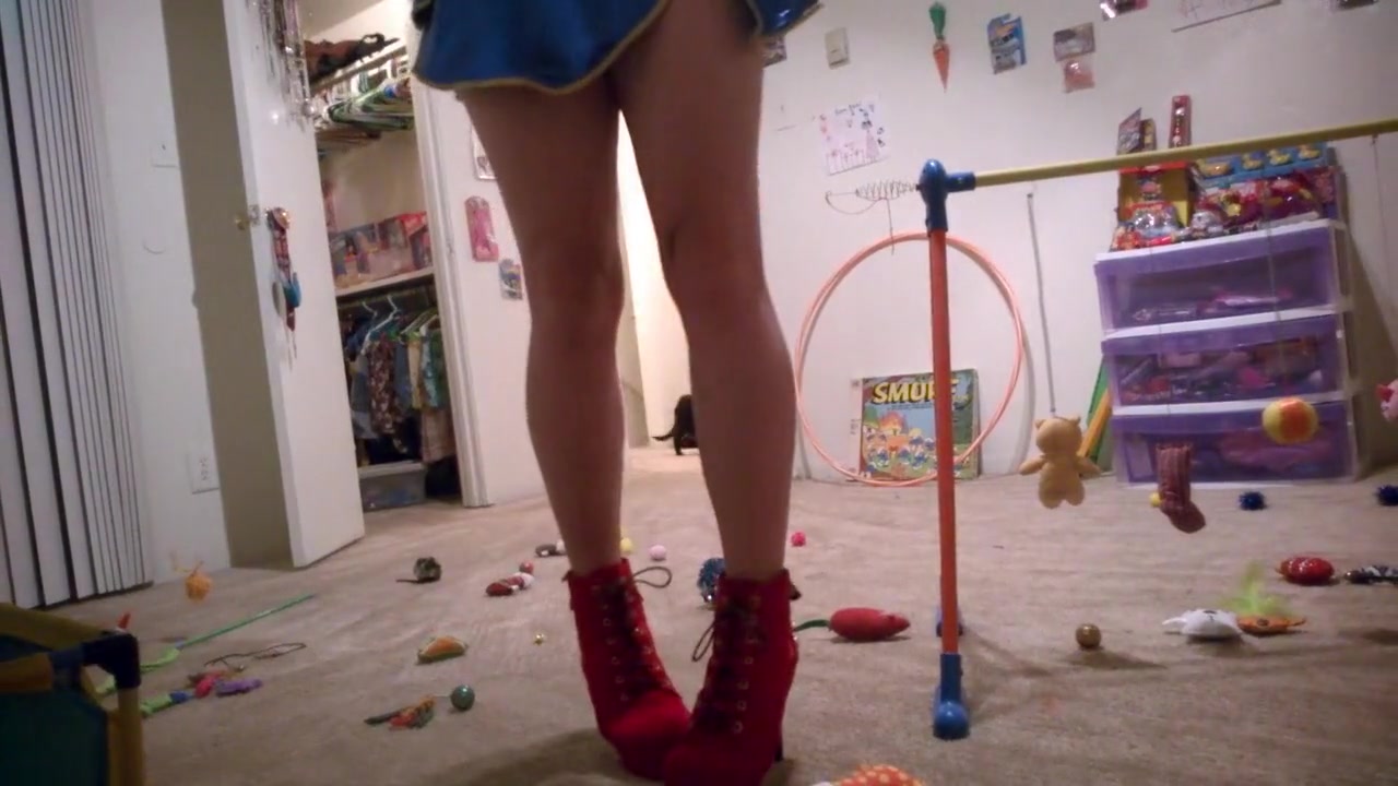 Supergirl Posing