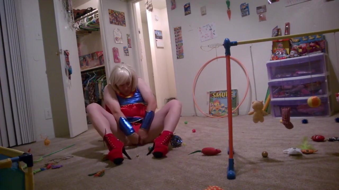 Supergirl Posing