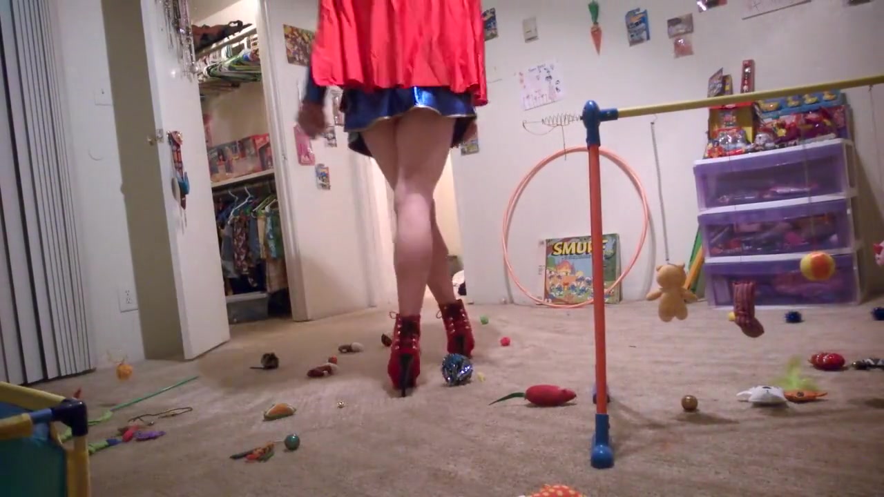 Supergirl Posing