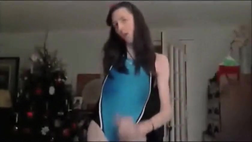 Hot teen 18+ Twink Crossdresser in swimsuit