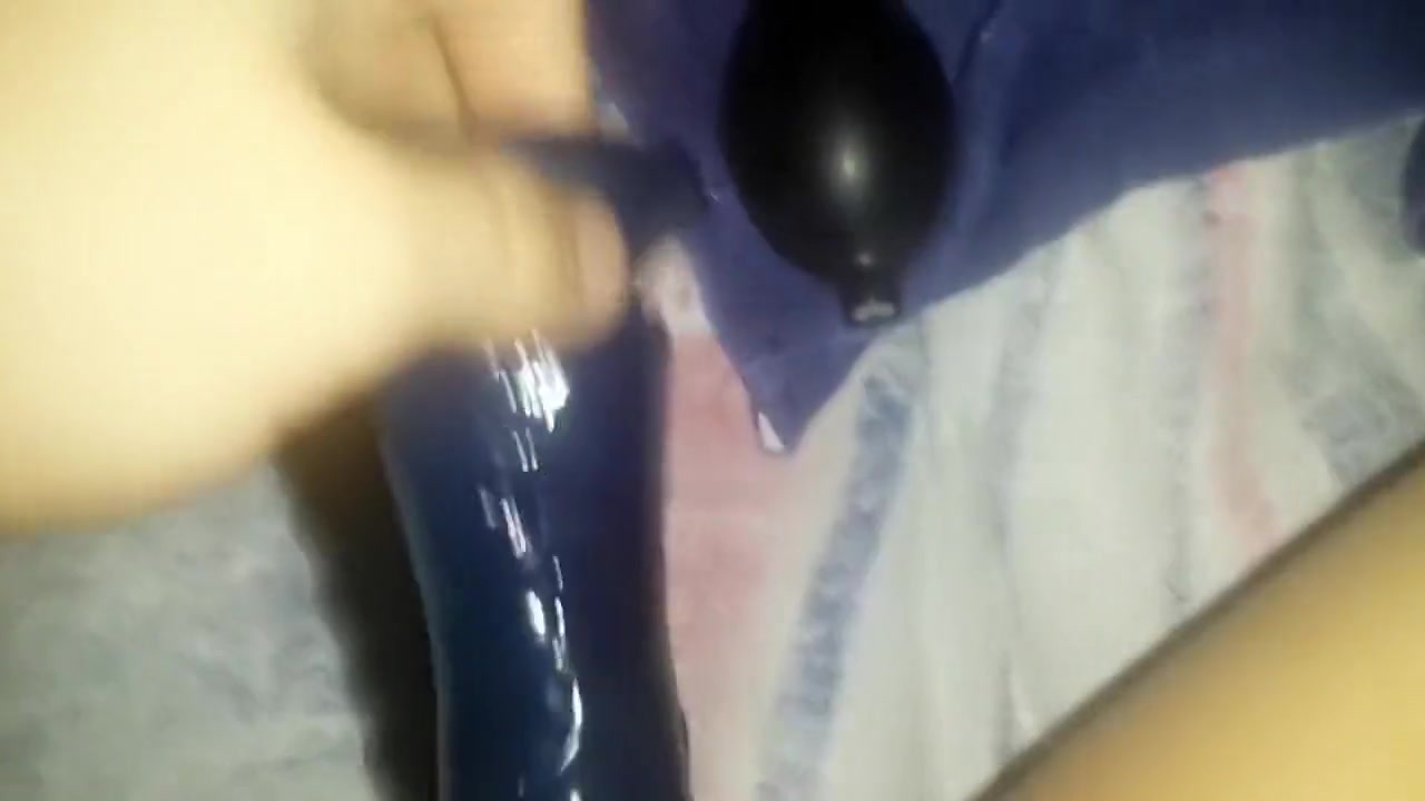 Masturbating inflatible ass blaster