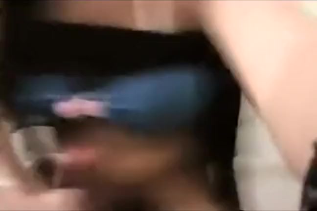 Long Shemale Cock Cums On Cheeks