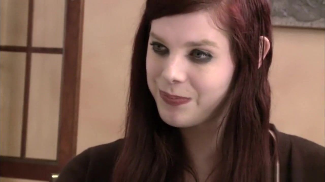 Small tits redhead shemale banged deep