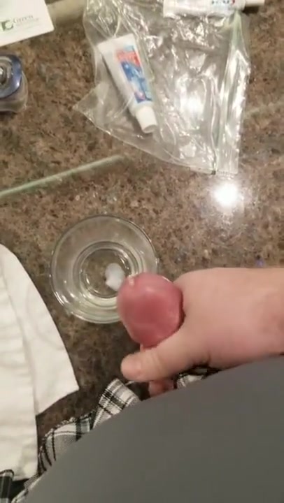 Lost bet in Vegas! Chubby sissy has to drink her piss and cum on Halloween