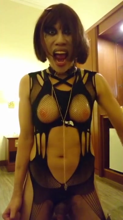 Ugly Satanic Sissy Slut Transforms Into Crazed Beast For Her Master