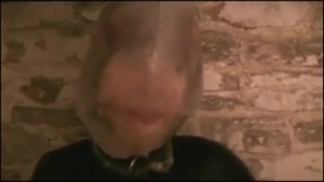 Tranny enjoys bagging