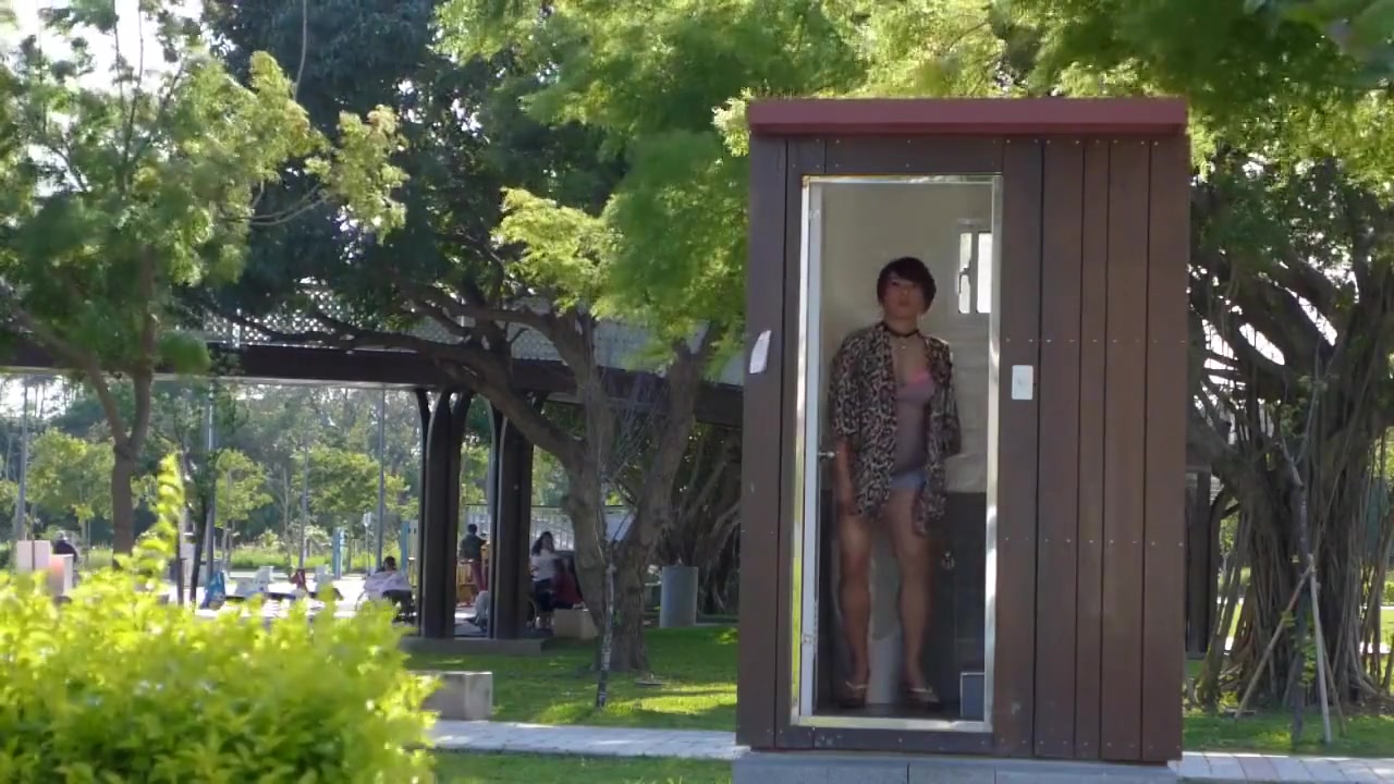 Public toilet in the park