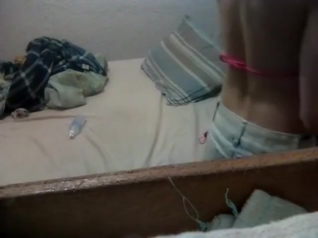Using my buttplug and crossdressing