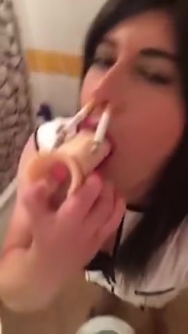 Sissy Nikki Smoking Multiples. Like for more of her.