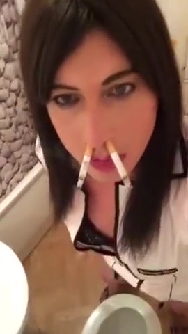 Sissy Nikki Smoking Multiples. Like for more of her.