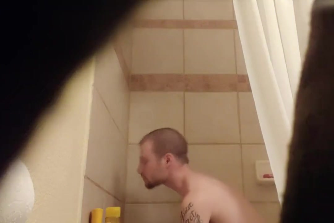 FTM transgender caught in the shower