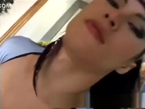 filthy brunette TS pokeing A dude