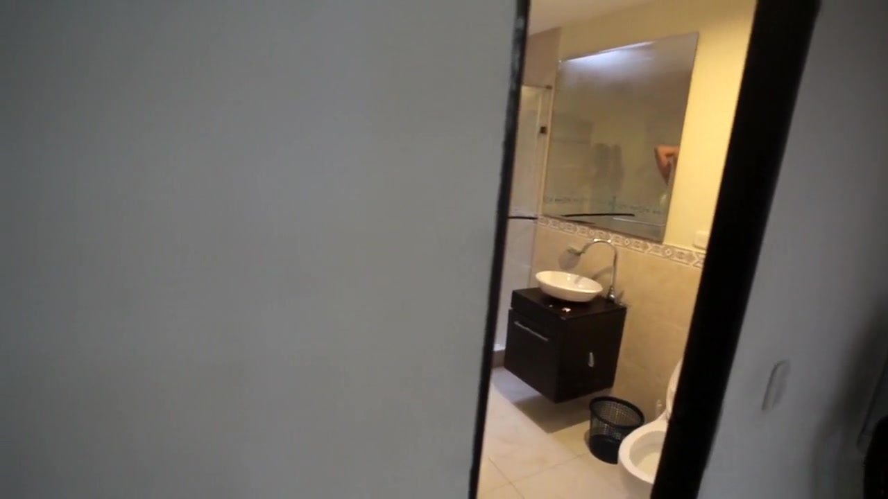 Behind the scenes masturbating
