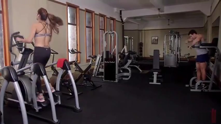 Gym Bunny Gives excited What this man De