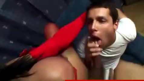 big cocked tranny plows A boy
